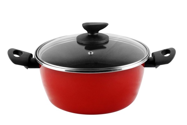 Кастрюля низкая с крышкой  Vitrinor V Poivre Rouge 24