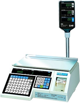 Весы торговые с печатью этикеток Cas LP-06R (v.1.6.) TCP-IP